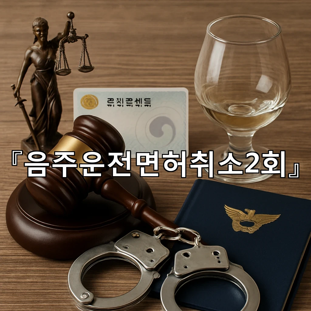 음주운전면허취소2회 이후 다시 세우는 생활의 기준과 마음가짐