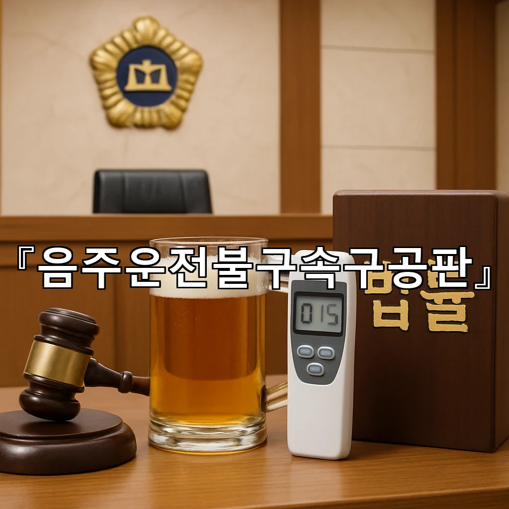 음주운전불구속구공판 첫 준비에서 흔들리지 않게 보는 실전 기준