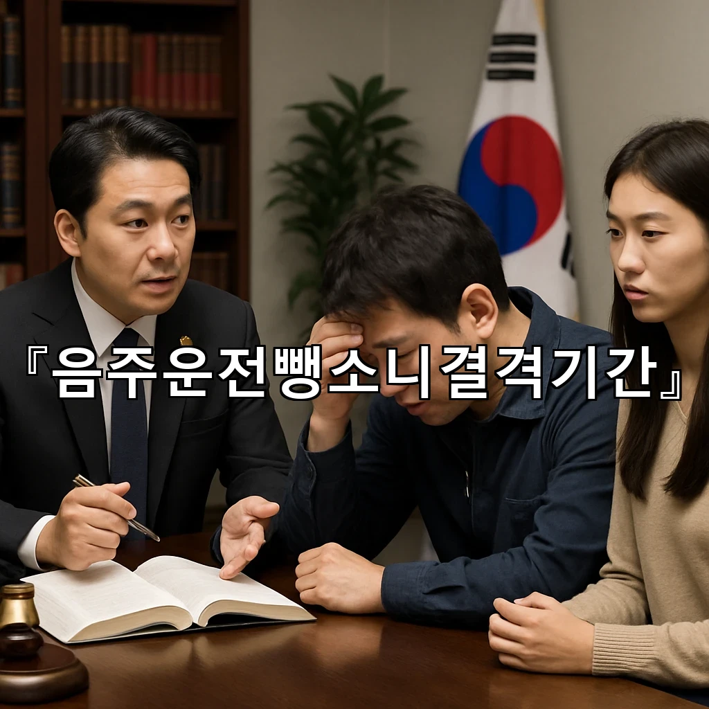음주운전뺑소니결격기간