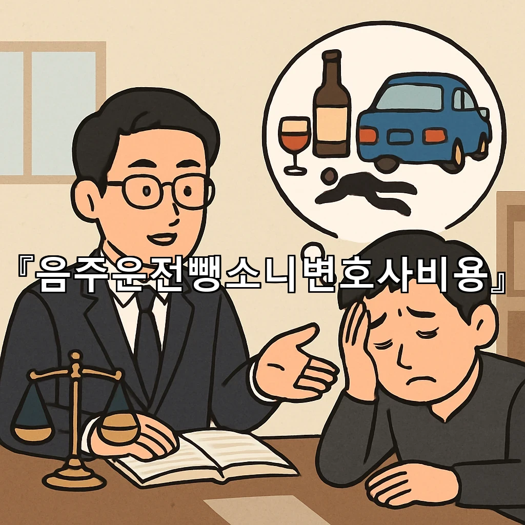 음주운전뺑소니변호사비용 산정 기준을 살펴보는 현장 중심 안내서