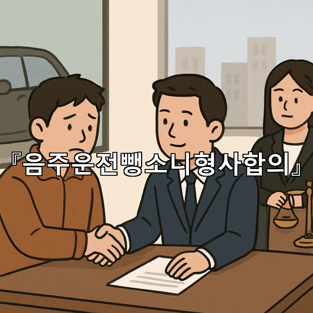 음주운전뺑소니형사합의 전후에 챙길 진술 메모가 결과를 바꿉니다
