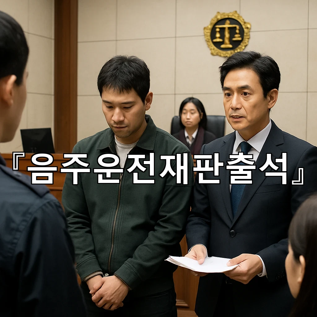 음주운전재판출석 당일 법정에서 지켜야 할 기본 예절 정리