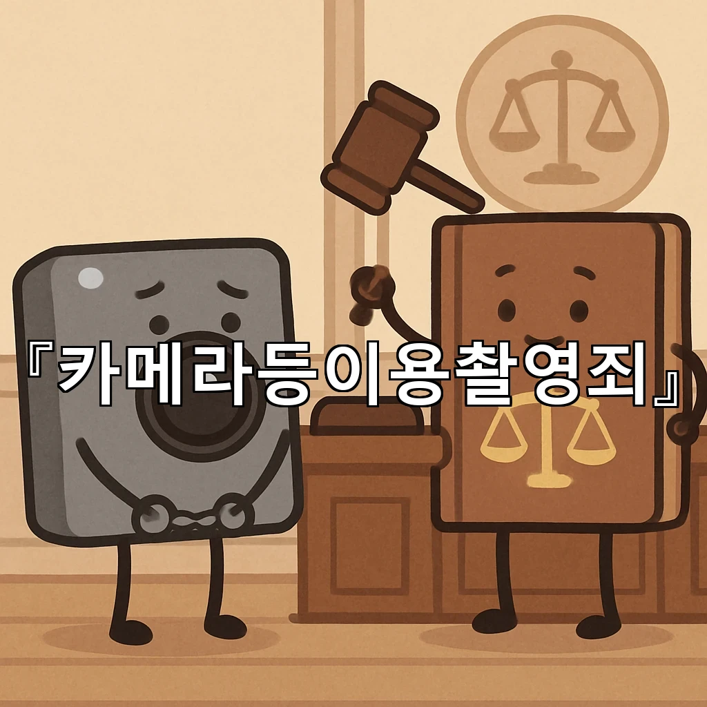 카메라등이용촬영죄 혼자 확인하기 어려운 판단 기준 정리