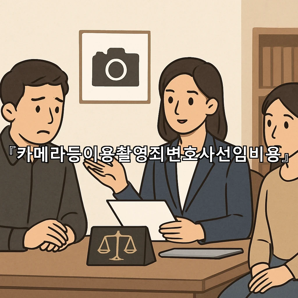 legal image 카메라등이용촬영죄변호사선임비용 7271