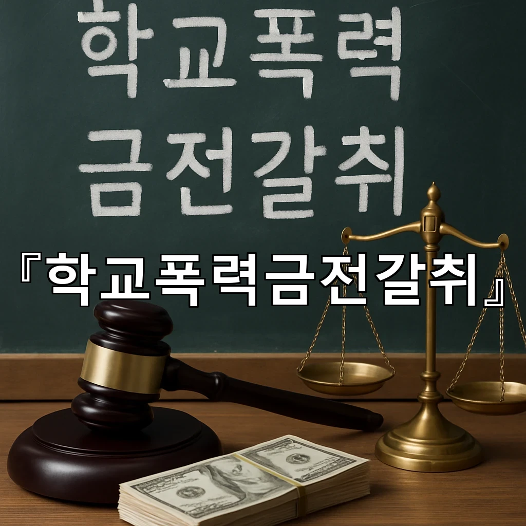 학교폭력금전갈취 교실 밖에서 시작된 침묵의 신호를 읽는 방법