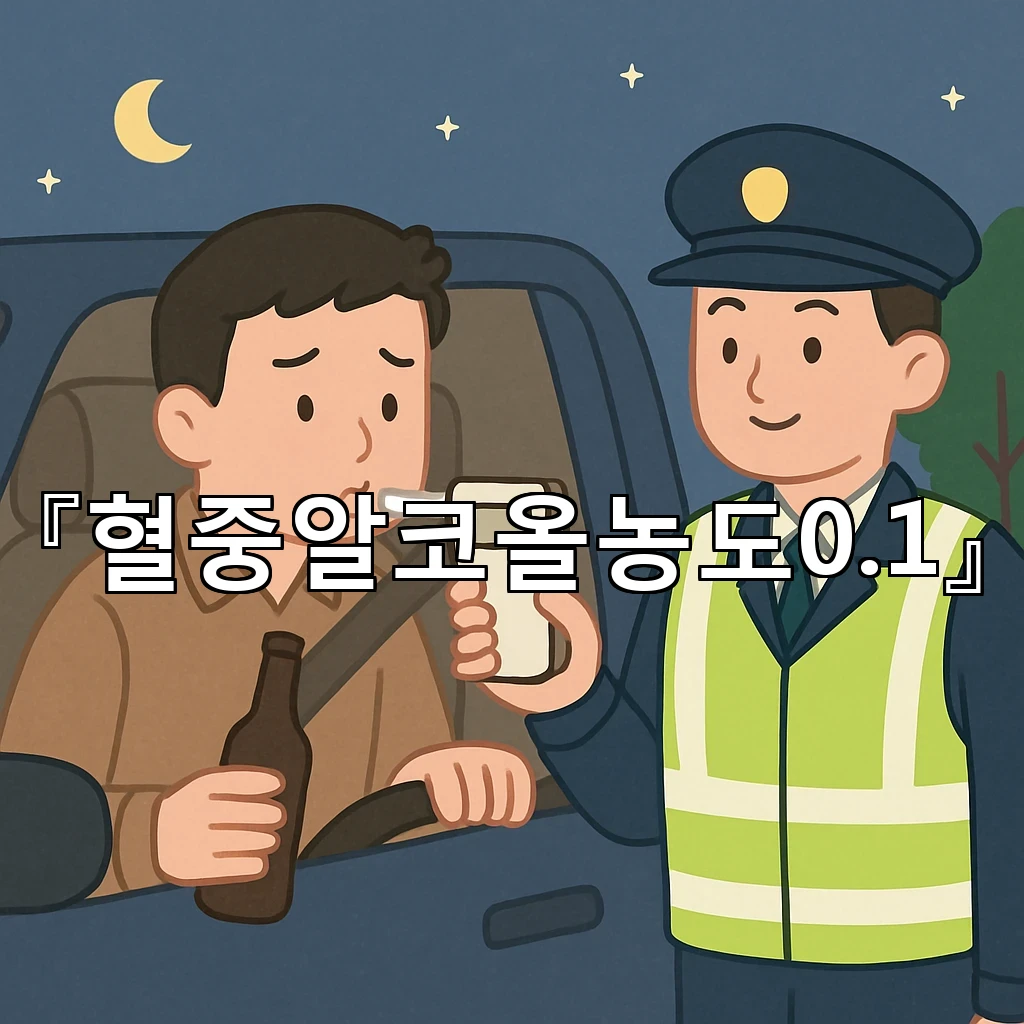 혈중알코올농도0.1 측정 뒤 달라지는 초기 대응의 핵심 정리