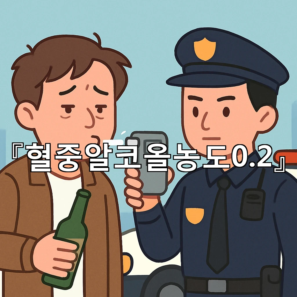 혈중알코올농도0.2 기준을 마주한 순간 읽어야 할 판단의 흐름