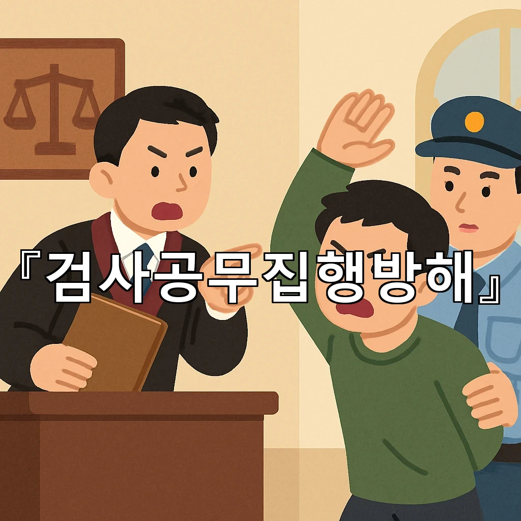 legal image 검사공무집행방해 9192