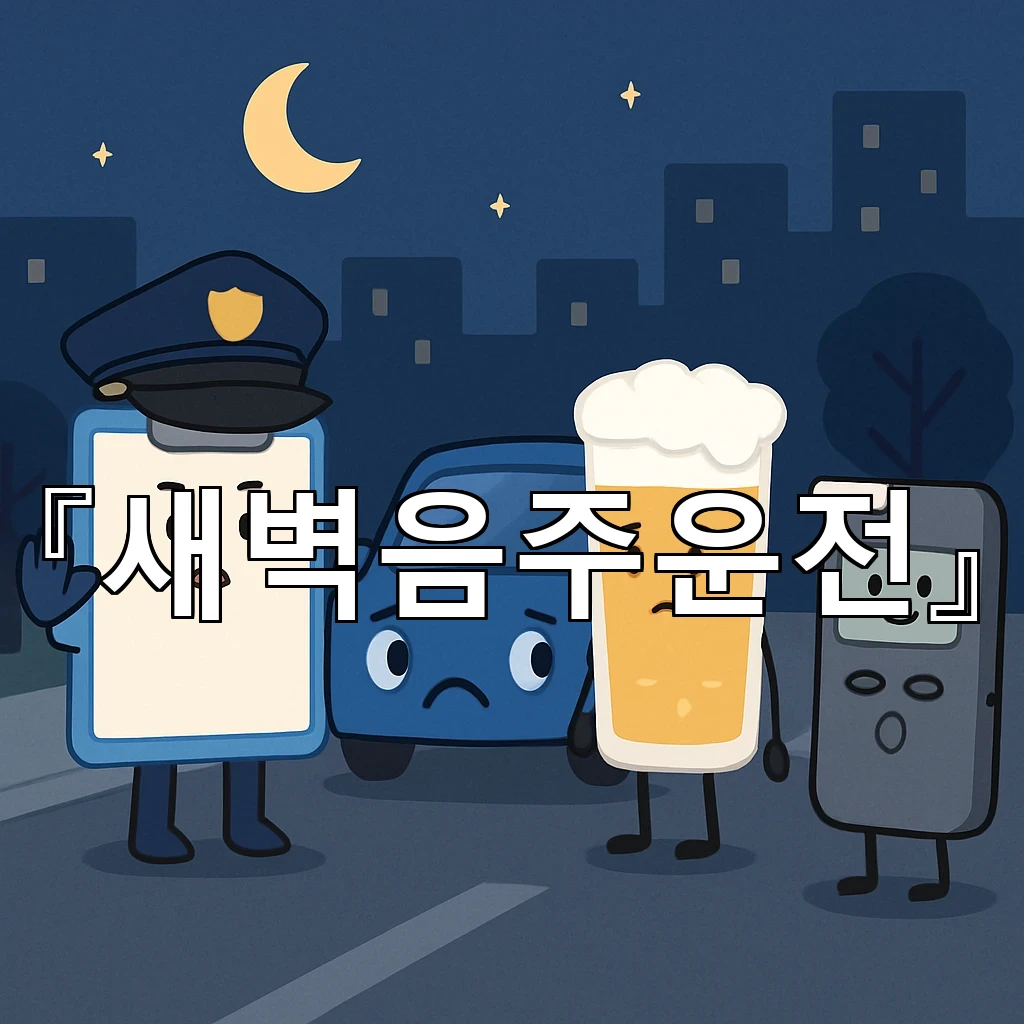 새벽음주운전 새벽길을 지나며 남는 기억과 다음 날의 판단 정리