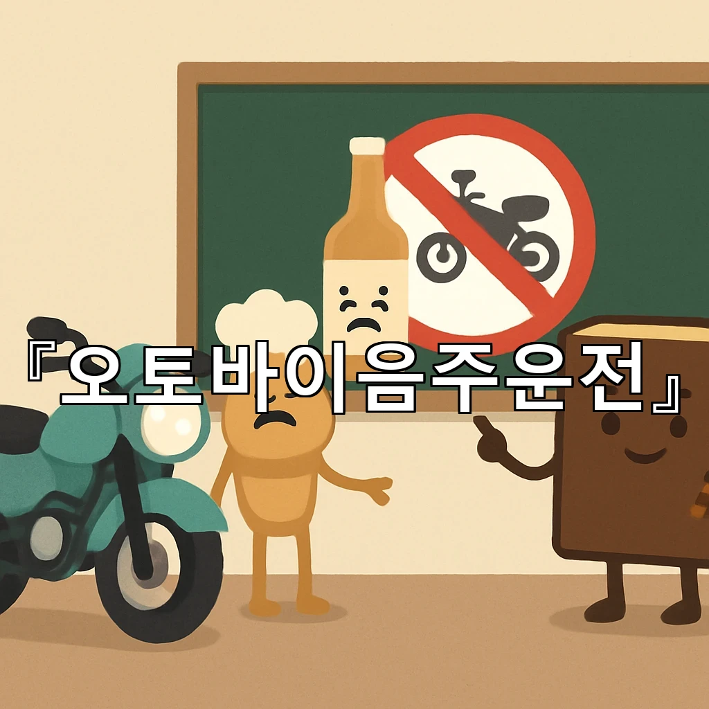오토바이음주운전 처분 전 알아두면 흐름이 보이는 핵심 정리