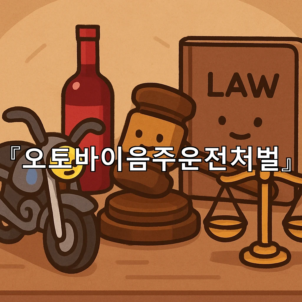 오토바이음주운전처벌 기준을 살피며 대응의 흐름을 정리하는 방법