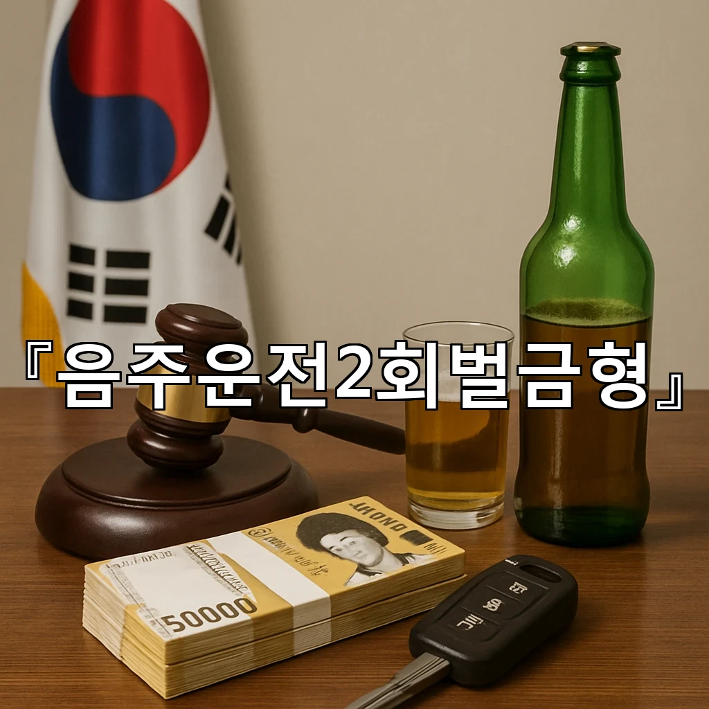 음주운전2회벌금형 재판 전 흐름을 읽는 핵심 기준 정리