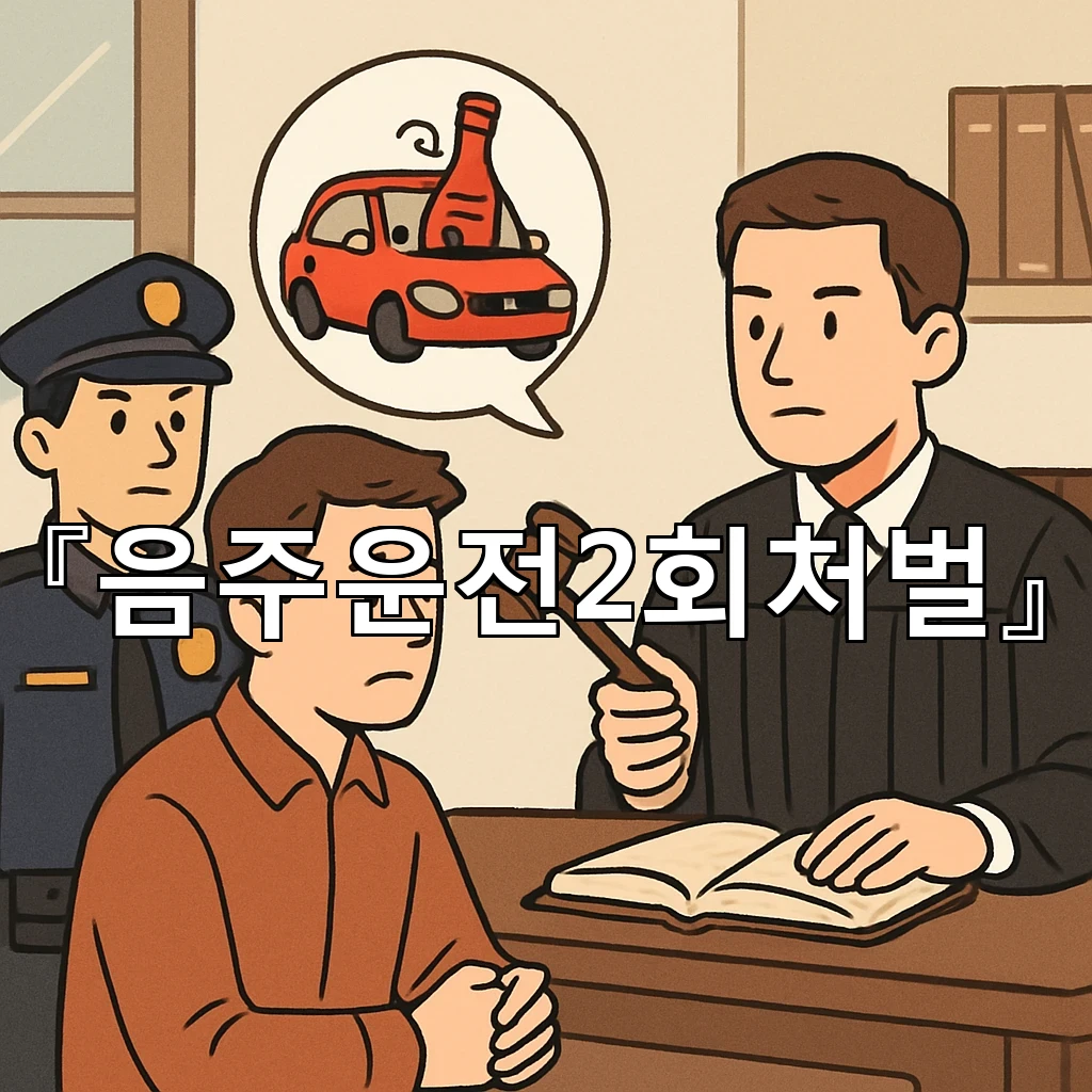 음주운전2회처벌 반복된 선택이 남기는 결과와 대응의 방향