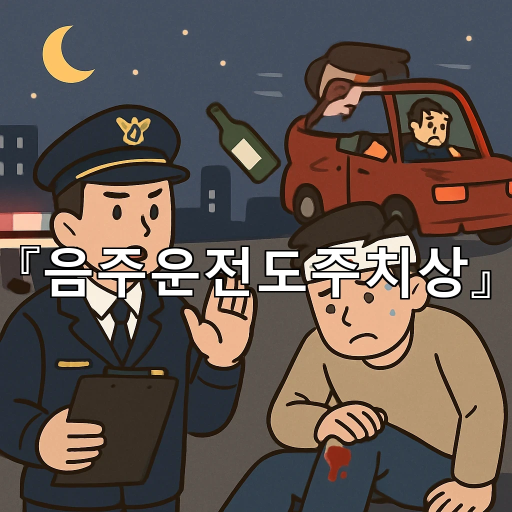 음주운전도주치상 사고 뒤 시선이 갈라지는 순간의 판단 흐름