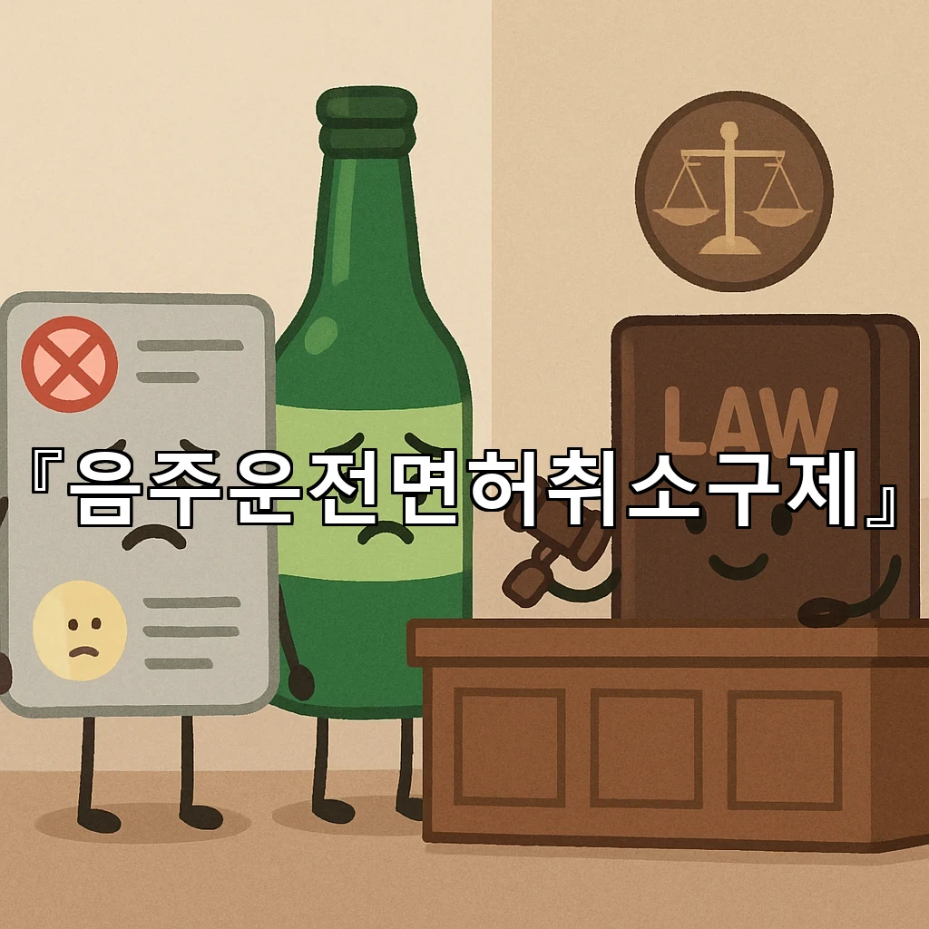 음주운전면허취소구제 첫 통보 이후 흐름을 정리하는 현실 안내서