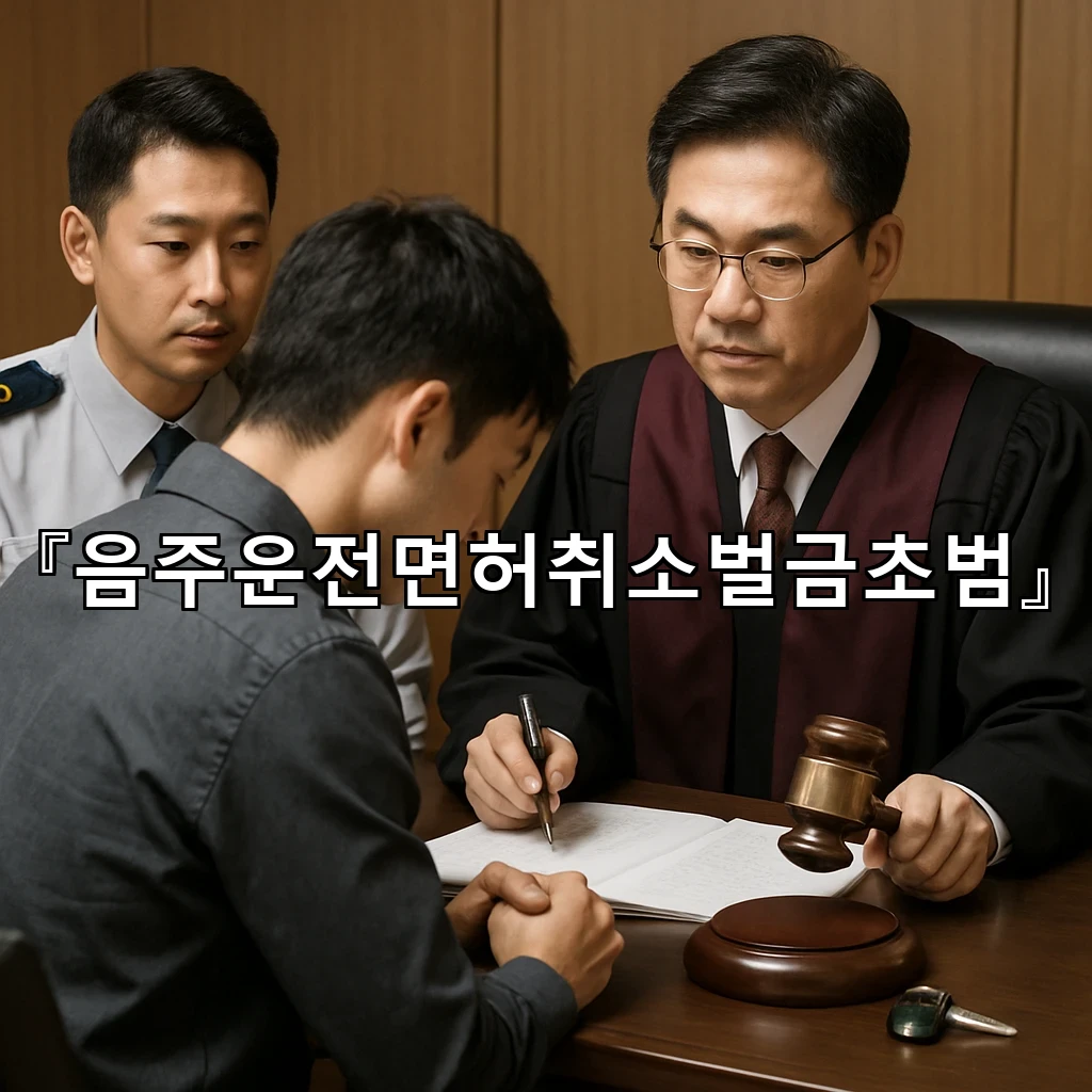 legal image 음주운전면허취소벌금초범 9142