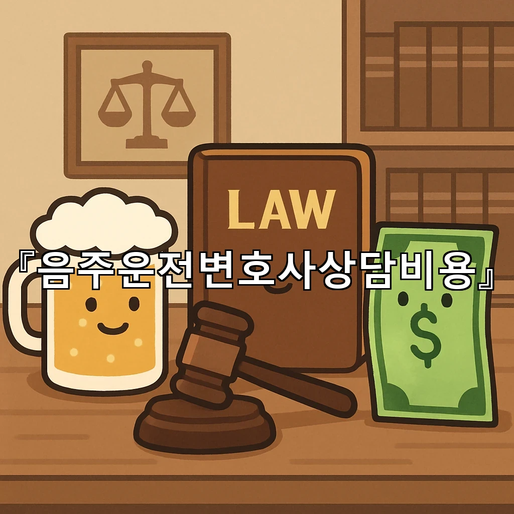 음주운전변호사상담비용 사건마다 달라지는 이유를 살펴보기