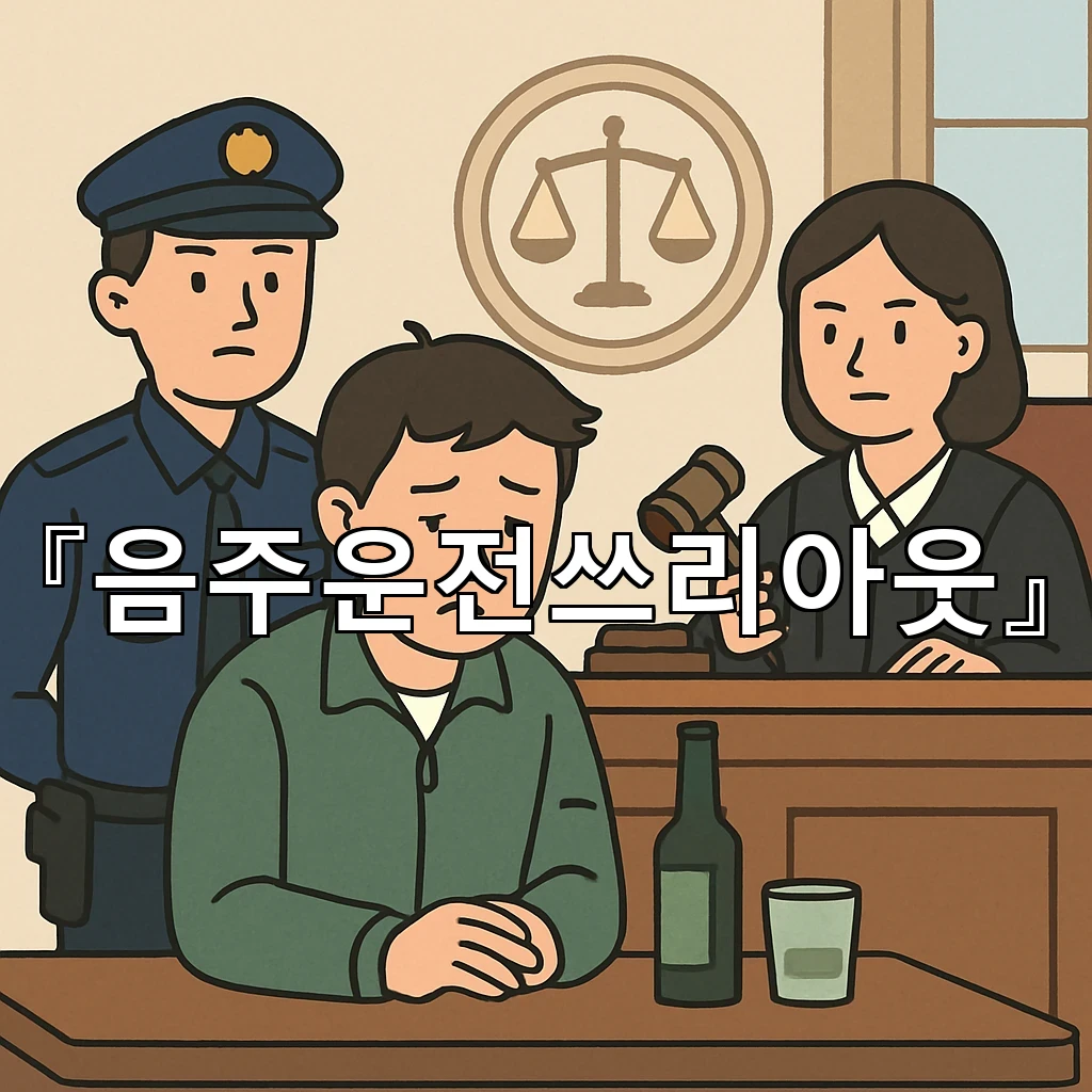 음주운전쓰리아웃 세 번의 선택이 남긴 기록과 삶의 방향