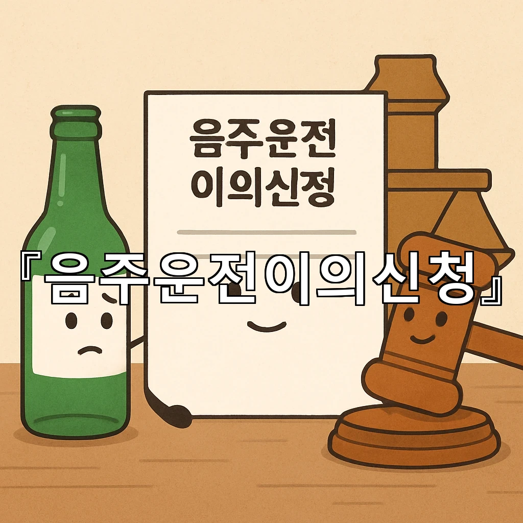 음주운전이의신청 과정에서 자주 생기는 오해와 실제 검토 포인트