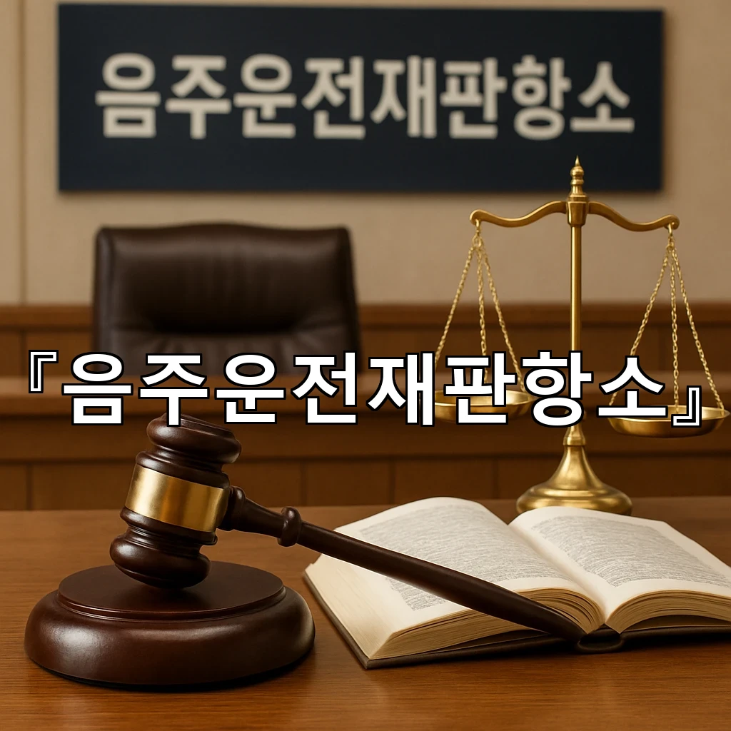 음주운전재판항소에서 판결 흐름을 바꾸는 진술 준비의 핵심