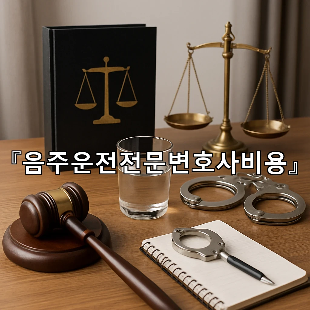 음주운전전문변호사비용 상담 전 확인할 기준과 진행 흐름 안내