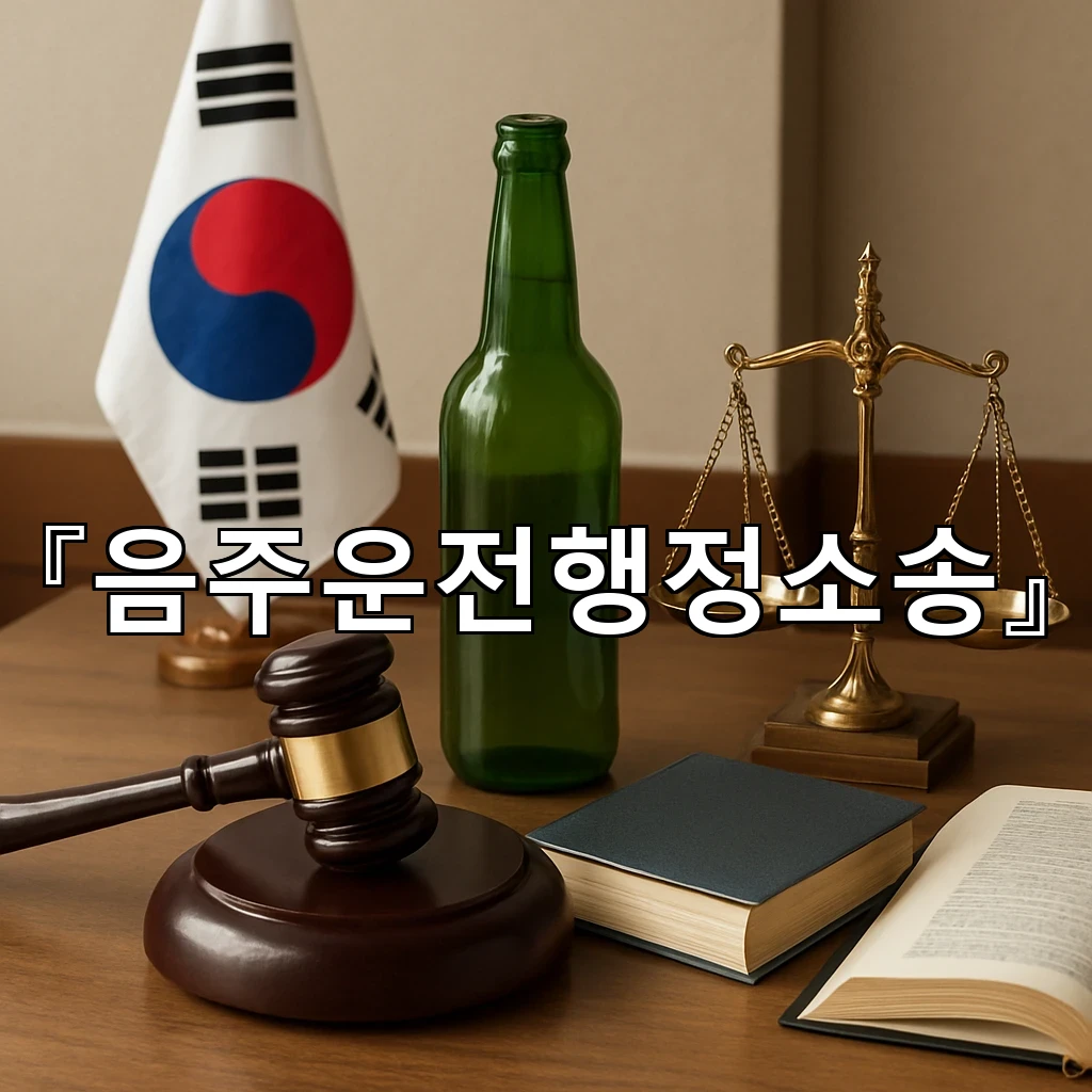 음주운전행정소송 절차를 처음 맞닥뜨렸을 때 살펴볼 기준들