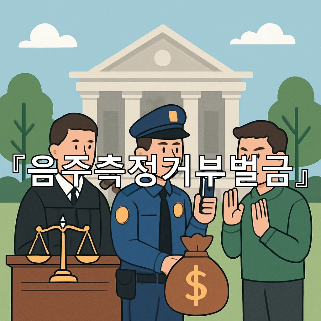 음주측정거부벌금 현장에서 흔들린 판단이 남기는 뜻밖의 무게