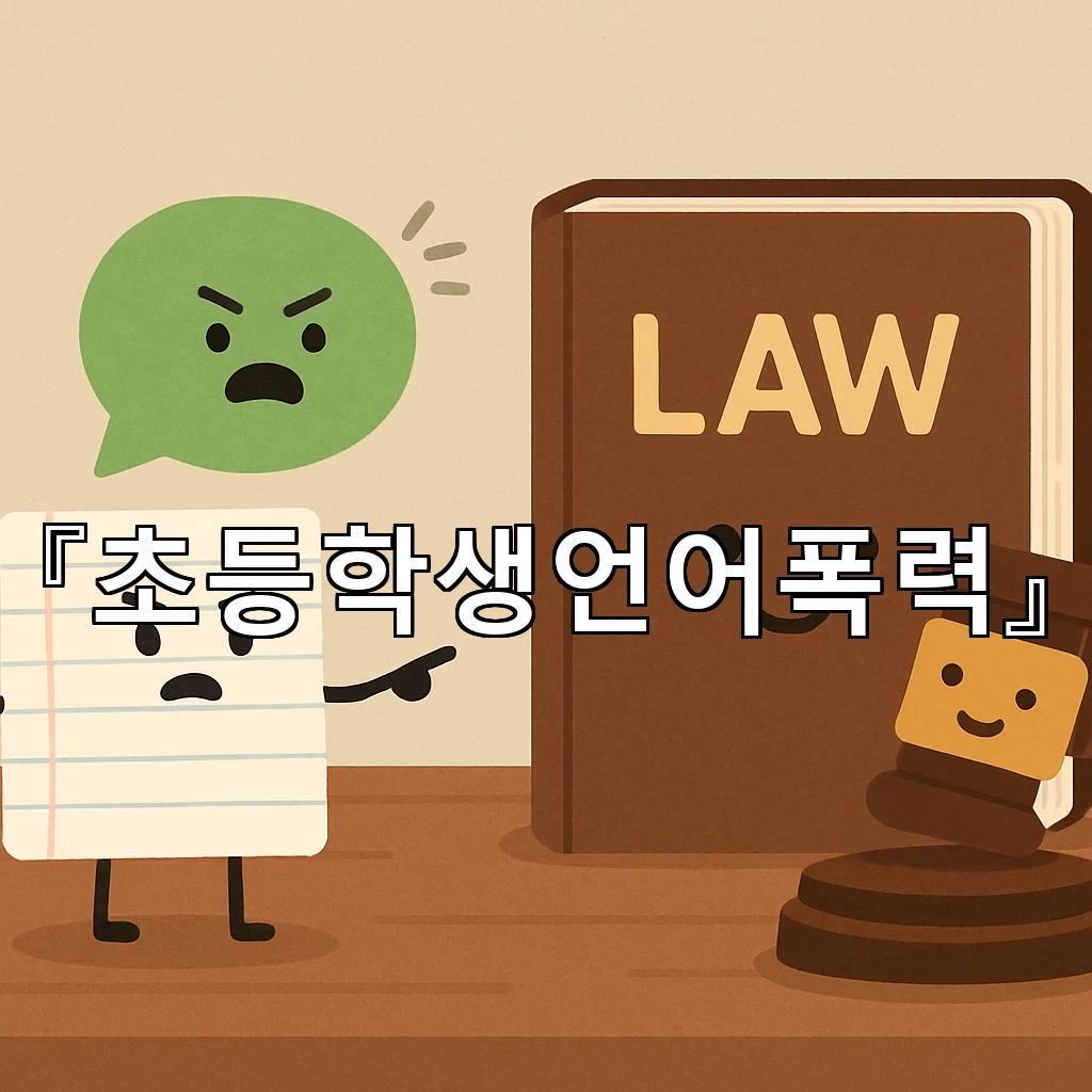 legal image 초등학생언어폭력 7698