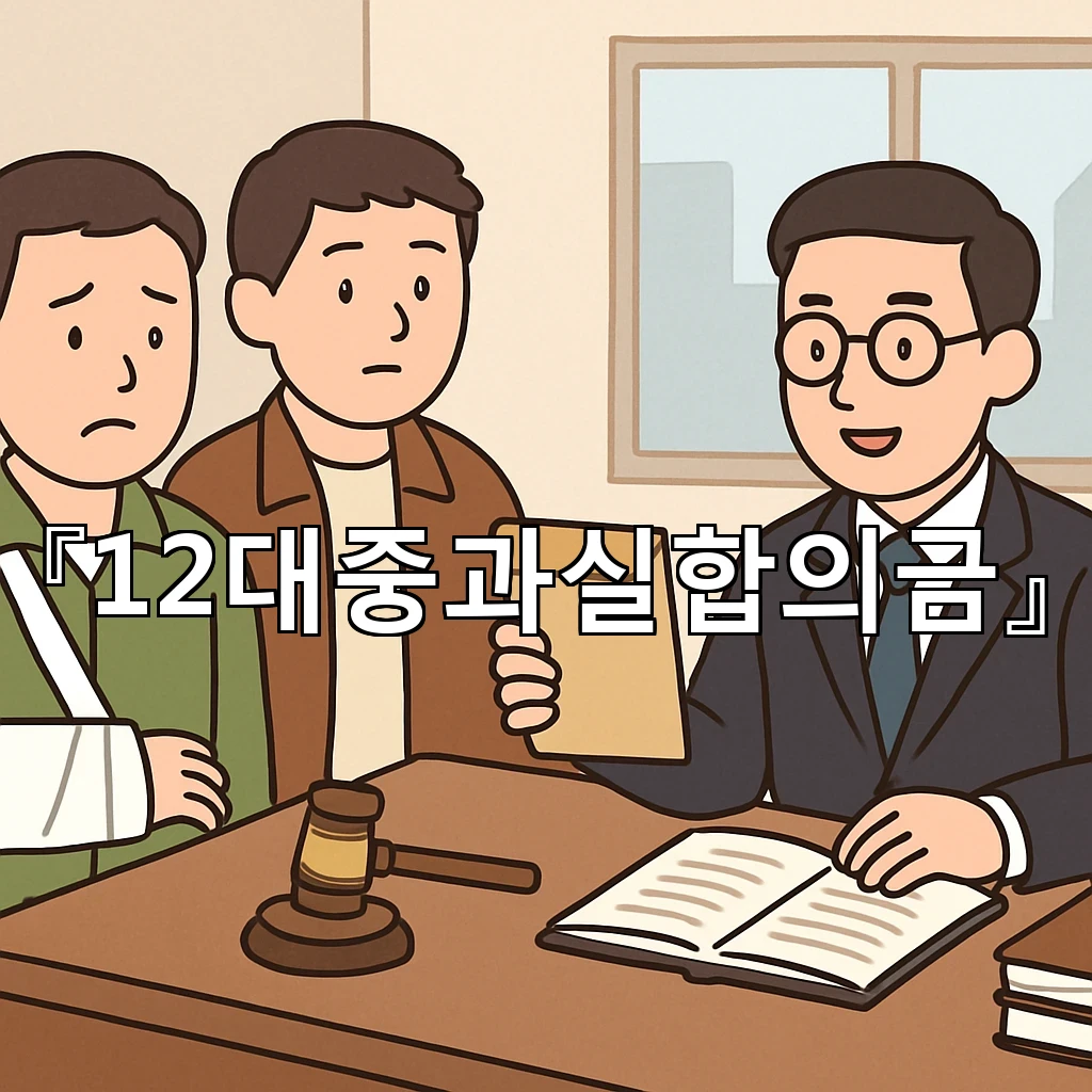 12대중과실합의금