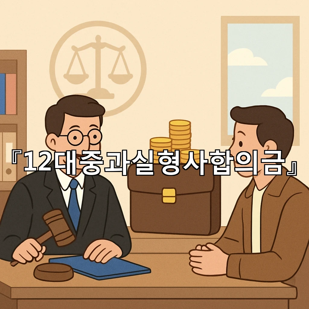 12대중과실형사합의금