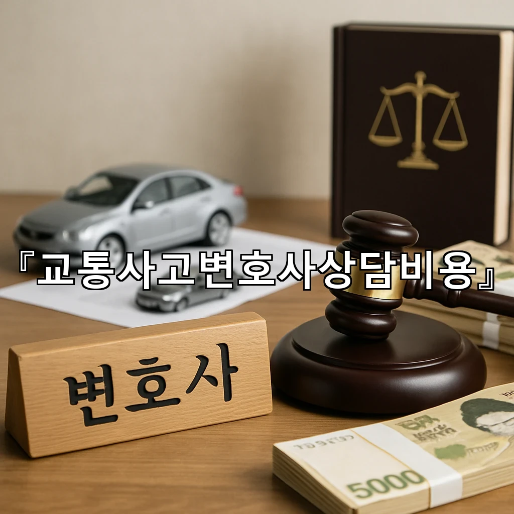 교통사고변호사상담비용 상담 전 알아두면 편한 핵심 요소