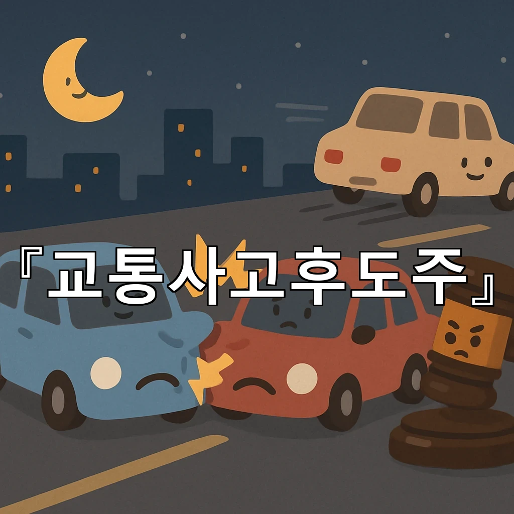 교통사고후도주 현장에서 남겨진 단서가 흐름을 바꾸는 순간