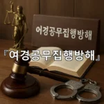 legal image 여경공무집행방해 10425