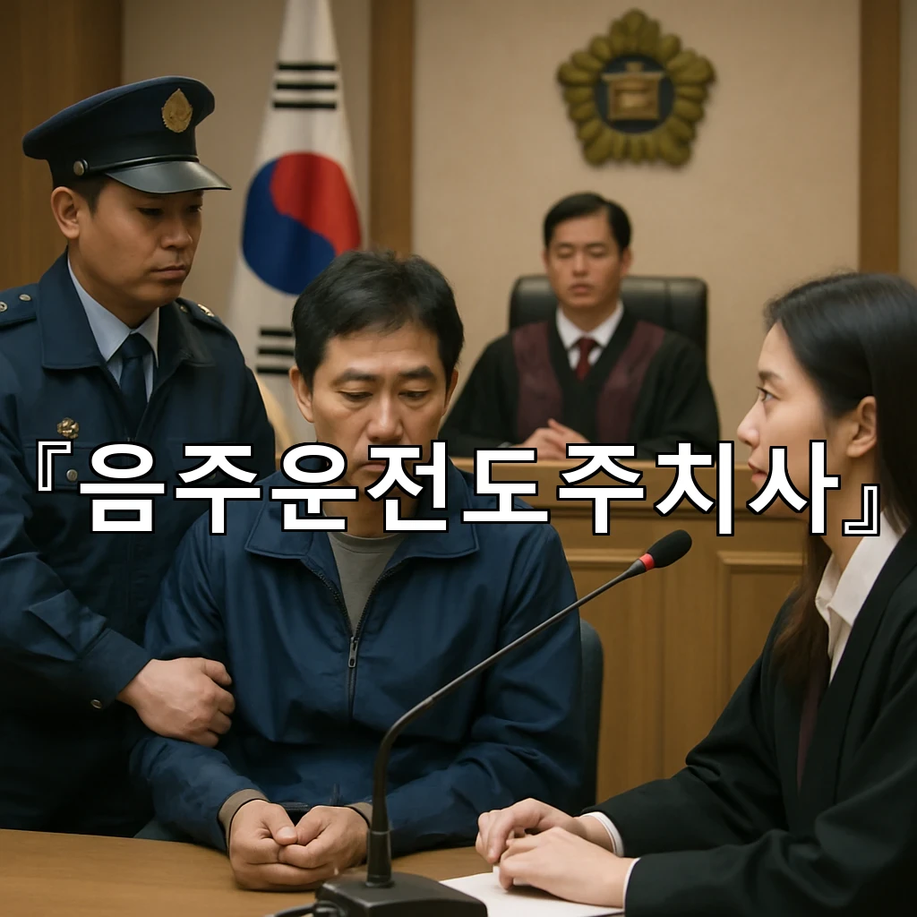 음주운전도주치사 사건의 책임 구도를 세밀하게 살펴보는 안내