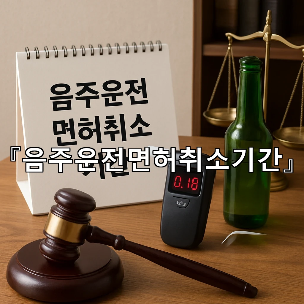 음주운전면허취소기간 이후 일상 복귀를 준비하는 현실 점검