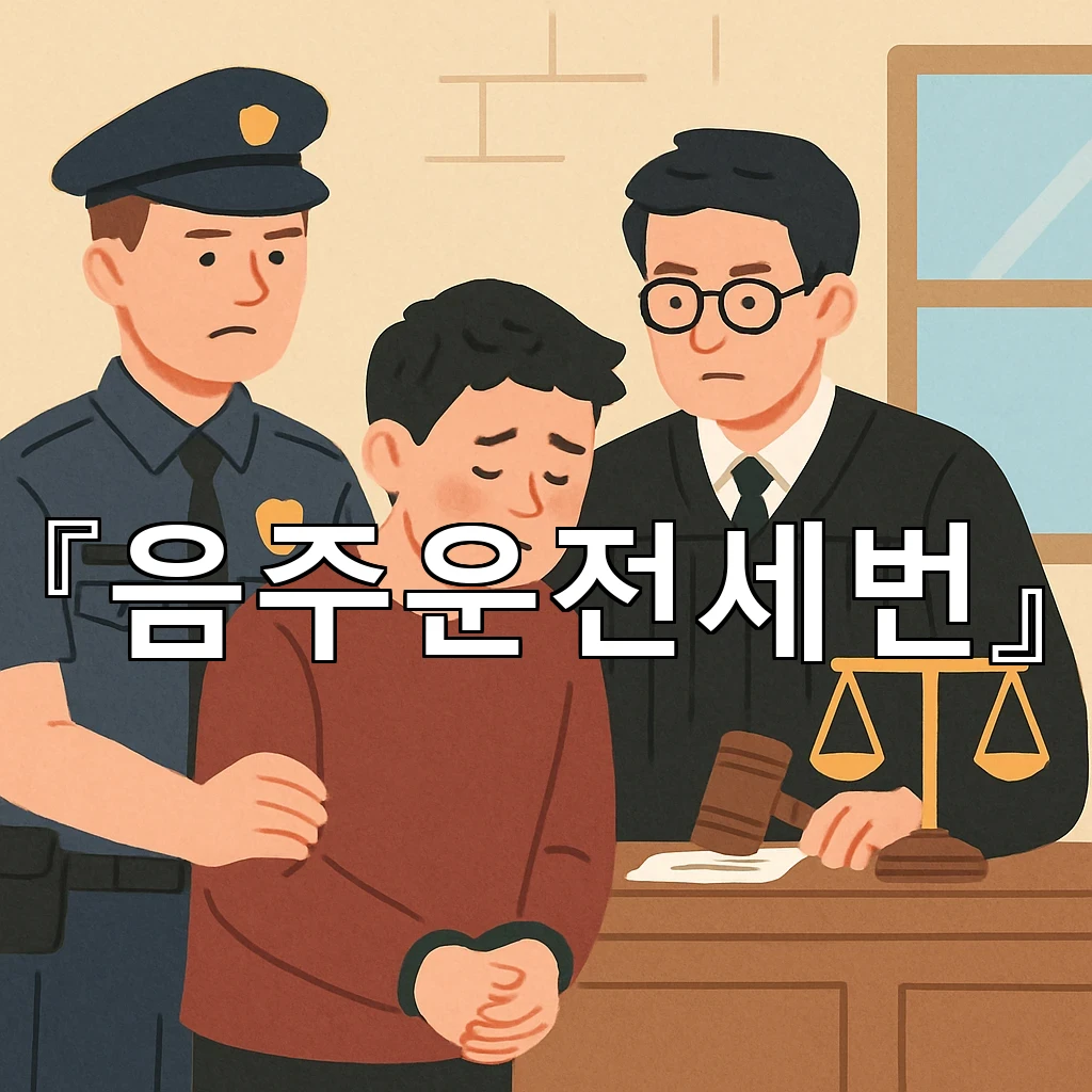 음주운전세번 그 후에 달라지는 일상 습관과 마음가짐 정리