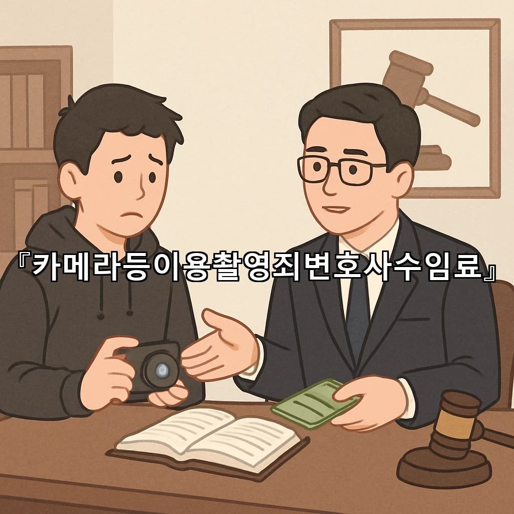 카메라등이용촬영죄변호사수임료