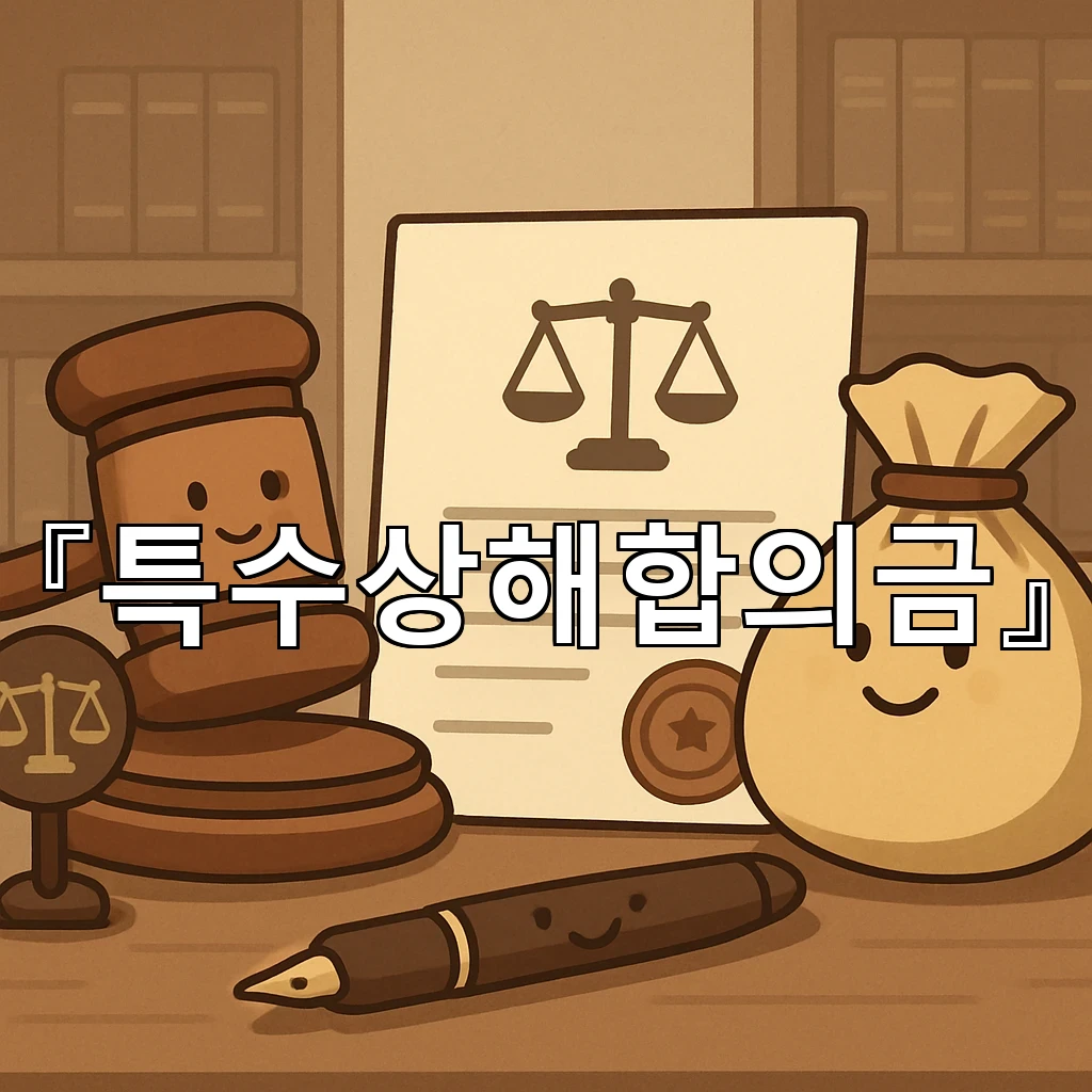 특수상해합의금 합의서를 보기 전 알아둘 핵심 판단 순서