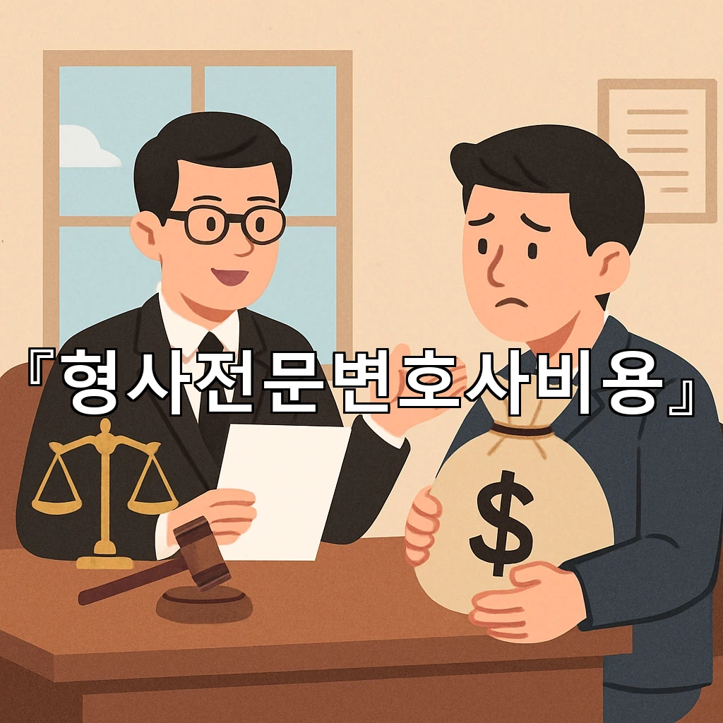 형사전문변호사비용 관련해 사건 초기부터 챙겨야 할 핵심 포인트