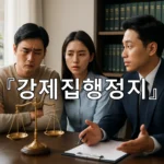 legal image 강제집행정지 11098