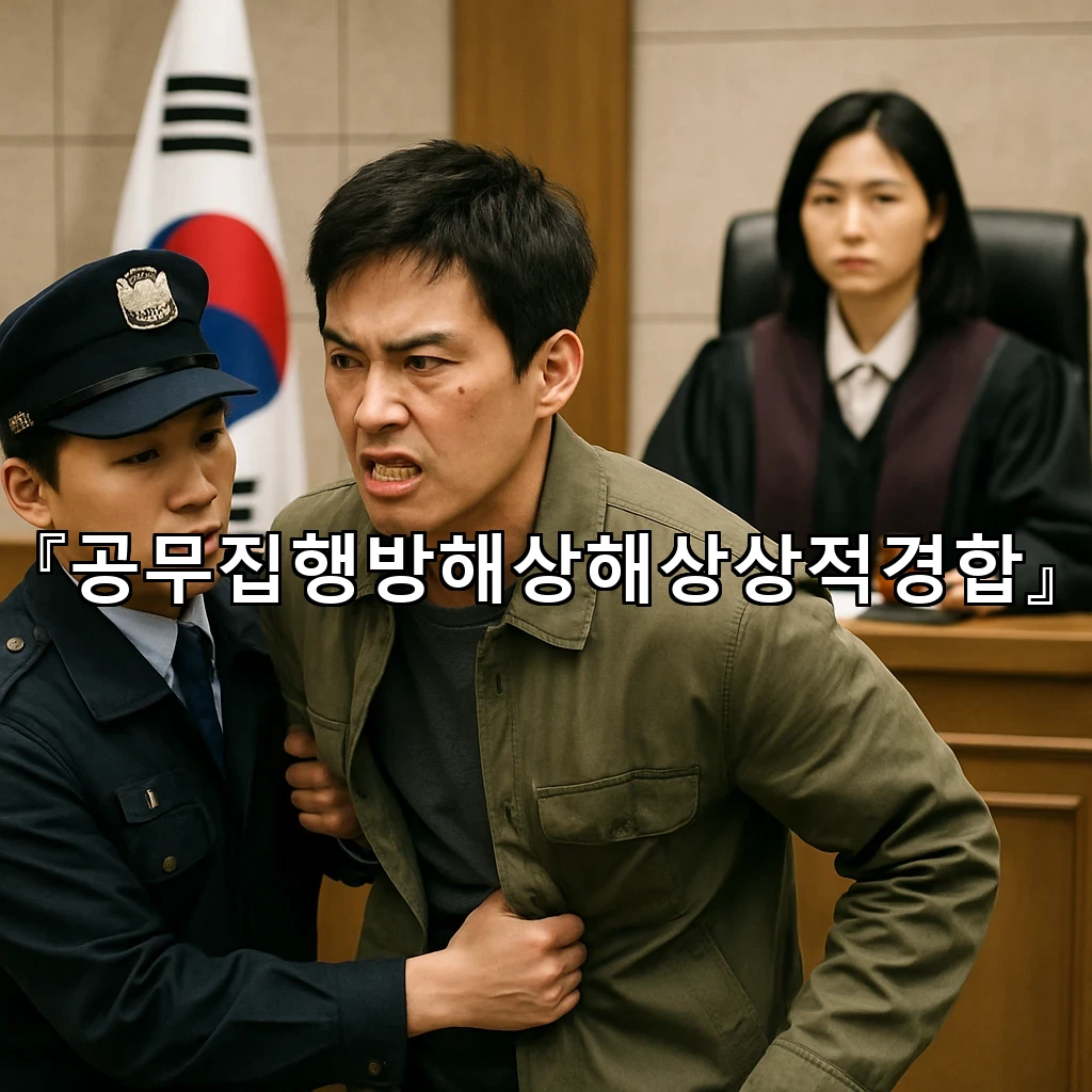 공무집행방해상해상상적경합 수사기록 속 쟁점이 드러나는 순간들