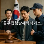 legal image 공무집행방해약식기소 11113