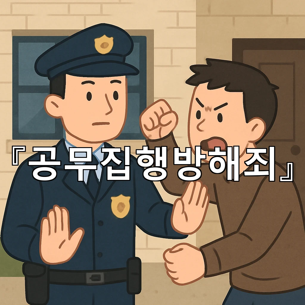 공무집행방해죄 경찰 대응에서 오해를 줄이는 말투의 차이