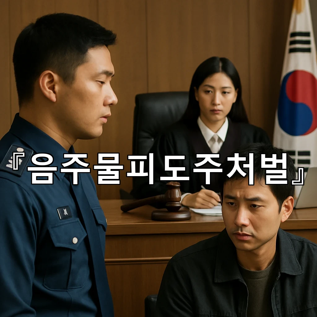 음주물피도주처벌 예상치 못한 연락을 받았을 때 살필 부분