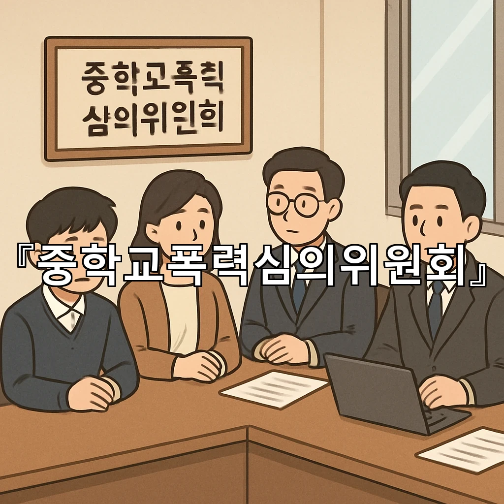 중학교폭력심의위원회 진행 전 학부모가 챙길 체크 포인트